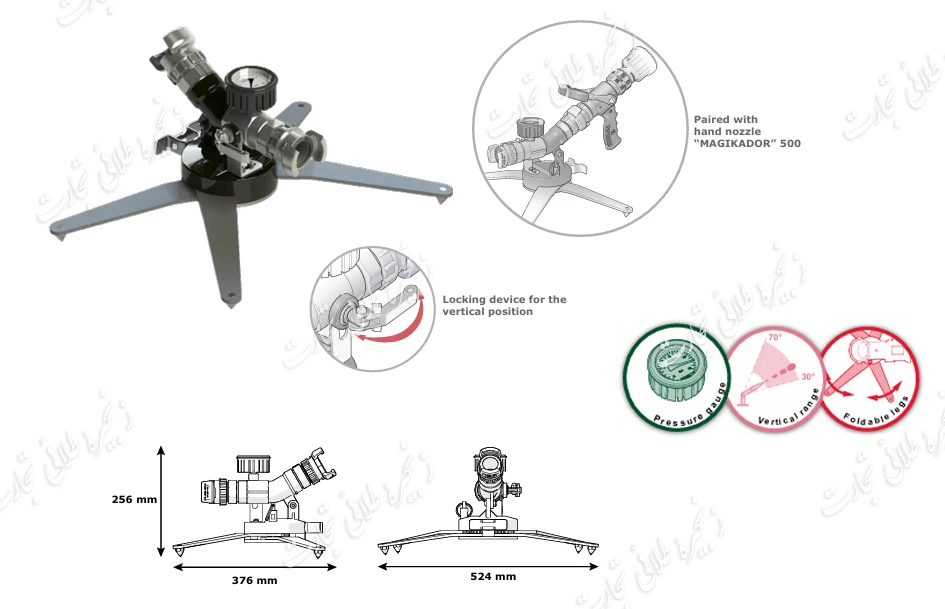 انواع مانیتورهای آتش نشانی  POK 